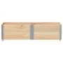 Solid pine wood planter 150x50 cm by , Pots and planters - Ref: Foro24-3295407, Price: 86,76 €, Discount: %