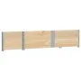 Solid pine wood planter 150x50 cm by , Pots and planters - Ref: Foro24-3295407, Price: 86,76 €, Discount: %