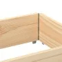 Solid pine wood planter 150x50 cm by , Pots and planters - Ref: Foro24-3295407, Price: 86,76 €, Discount: %