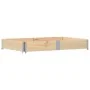 Jardinera de madera maciza de pino 150x100 cm de , Maceteros y jardineras - Ref: Foro24-3295411, Precio: 63,83 €, Descuento: %