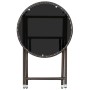 Couchtisch aus synthetischem Rattan und gehärtetem Glas braun 60 cm von vidaXL, Gartentische - Ref: Foro24-310560, Preis: 65,...