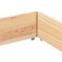 Jardinera de madera maciza de pino 150x100 cm de , Maceteros y jardineras - Ref: Foro24-3295411, Precio: 63,83 €, Descuento: %