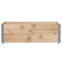 Massive Holzblumenkasten aus Kiefer 120x80 cm von , Töpfe und Pflanzgefäße - Ref: Foro24-3295847, Preis: 81,92 €, Rabatt: %