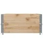 Solid pine wood planter 120x80 cm by , Pots and planters - Ref: Foro24-3295847, Price: 80,24 €, Discount: %