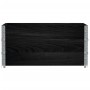 Massive schwarze Kiefernholz-Blumenkasten 120x80 cm von , Töpfe und Pflanzgefäße - Ref: Foro24-3295424, Preis: 115,66 €, Raba...
