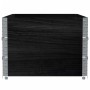 Massive schwarze Kiefernholz-Blumenkasten 120x80 cm von , Töpfe und Pflanzgefäße - Ref: Foro24-3295424, Preis: 115,66 €, Raba...