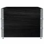 Solid black pine wood planter 120x80 cm by , Pots and planters - Ref: Foro24-3295424, Price: 102,33 €, Discount: %
