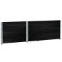 Massive schwarze Kiefernholz-Blumenkasten 120x80 cm von , Töpfe und Pflanzgefäße - Ref: Foro24-3295424, Preis: 115,66 €, Raba...