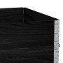 Massive schwarze Kiefernholz-Blumenkasten 120x80 cm von , Töpfe und Pflanzgefäße - Ref: Foro24-3295424, Preis: 115,66 €, Raba...
