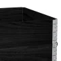 Solid black pine wood planter 120x80 cm by , Pots and planters - Ref: Foro24-3295424, Price: 102,33 €, Discount: %