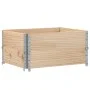 Massive Holzblumenkasten aus Kiefer 80x60 cm von , Töpfe und Pflanzgefäße - Ref: Foro24-3295839, Preis: 55,45 €, Rabatt: %