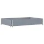 Solid gray pine wood planter 120x80 cm by , Pots and planters - Ref: Foro24-3295845, Price: 46,60 €, Discount: %