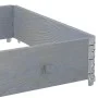 Solid gray pine wood planter 120x80 cm by , Pots and planters - Ref: Foro24-3295845, Price: 46,60 €, Discount: %