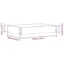 Solid gray pine wood planter 120x80 cm by , Pots and planters - Ref: Foro24-3295845, Price: 46,60 €, Discount: %