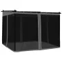 Pavillon mit Wänden aus anthrazitgrauem Stahlgitter 3x3 m. von , Zelte und Pavillons - Ref: Foro24-4003909, Preis: 346,53 €, ...