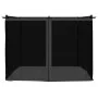 Pavillon mit Wänden aus anthrazitgrauem Stahlgitter 3x3 m. von , Zelte und Pavillons - Ref: Foro24-4003909, Preis: 346,53 €, ...