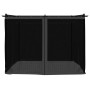 Pavillon mit Wänden aus anthrazitgrauem Stahlgitter 3x3 m. von , Zelte und Pavillons - Ref: Foro24-4003909, Preis: 360,19 €, ...