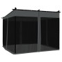 Pavillon mit Wänden aus anthrazitgrauem Stahlgitter 3x3 m. von , Zelte und Pavillons - Ref: Foro24-4003909, Preis: 360,19 €, ...