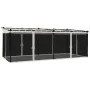 Gazebo with cream steel mesh walls 6x3 m by , Tents and gazebos - Ref: Foro24-4003914, Price: 512,40 €, Discount: %