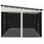 Pavillon mit cremefarbenen Stahl-Gitterwänden 6x3 m von , Zelte und Pavillons - Ref: Foro24-4003914, Preis: 484,44 €, Rabatt: %