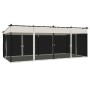 Pavillon mit cremefarbenen Stahl-Gitterwänden 6x3 m von , Zelte und Pavillons - Ref: Foro24-4003914, Preis: 484,44 €, Rabatt: %