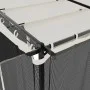 Gazebo with cream steel mesh walls 6x3 m by , Tents and gazebos - Ref: Foro24-4003914, Price: 512,40 €, Discount: %