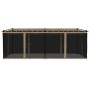 Gazebo with taupe steel mesh walls 6x3 m by , Tents and gazebos - Ref: Foro24-4003916, Price: 484,44 €, Discount: %