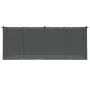 Cenador con cortinas acero gris antracita 6x3 m de , Carpas y cenadores - Ref: Foro24-4003921, Precio: 483,77 €, Descuento: %