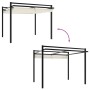 Garden gazebo with retractable cream aluminum roof 3x3 m by , Tents and gazebos - Ref: Foro24-4003968, Price: 466,89 €, Disco...