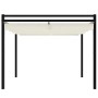 Garden gazebo with retractable cream aluminum roof 3x3 m by , Tents and gazebos - Ref: Foro24-4003968, Price: 466,89 €, Disco...
