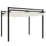 Gartenzelt mit ausziehbarem Dach aus cremefarbenem Aluminium 3x3 m. von , Zelte und Pavillons - Ref: Foro24-4003968, Preis: 4...