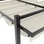 Gartenzelt mit ausziehbarem Dach aus cremefarbenem Aluminium 3x3 m. von , Zelte und Pavillons - Ref: Foro24-4003968, Preis: 4...