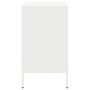 Nachttisch aus kaltgewalztem Stahl in Weiß 36x39x68 cm von , Nachttische - Ref: Foro24-843076, Preis: 64,66 €, Rabatt: %