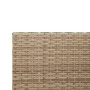 L-shaped garden sofa with table and beige PE rattan cushions by , Garden sets - Ref: Foro24-369031, Price: 382,44 €, Discount: %