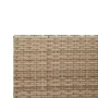 L-shaped garden sofa with table and beige PE rattan cushions by , Garden sets - Ref: Foro24-369038, Price: 340,98 €, Discount: %