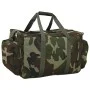 Waterproof fishing bag in green camouflage Oxford fabric by , Gear boxes and bags - Ref: Foro24-4009954, Price: 36,60 €, Disc...