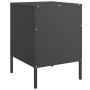 Nachttische, 2 Stück, Schwarzstahl, 36x39x50,5 cm. von , Nachttische - Ref: Foro24-842923, Preis: 121,39 €, Rabatt: %