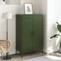 Aparador de acero verde oliva 68x39x113 cm de , Aparadores - Ref: Foro24-842968, Precio: 170,95 €, Descuento: %