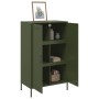 Olivgrüner Stahlschrank 68x39x113 cm von , Sideboards - Ref: Foro24-842968, Preis: 171,87 €, Rabatt: %