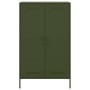 Olivgrüner Stahlschrank 68x39x113 cm von , Sideboards - Ref: Foro24-842968, Preis: 171,87 €, Rabatt: %