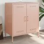 Steel sideboard in pink, 68x39x79 cm by , Sideboards - Ref: Foro24-842977, Price: 107,27 €, Discount: %