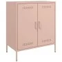 Steel sideboard in pink, 68x39x79 cm by , Sideboards - Ref: Foro24-842977, Price: 107,27 €, Discount: %