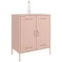 Steel sideboard in pink, 68x39x79 cm by , Sideboards - Ref: Foro24-842977, Price: 107,27 €, Discount: %