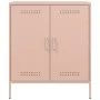 Steel sideboard in pink, 68x39x79 cm by , Sideboards - Ref: Foro24-842977, Price: 107,27 €, Discount: %