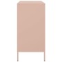 Steel sideboard in pink, 68x39x79 cm by , Sideboards - Ref: Foro24-842977, Price: 109,77 €, Discount: %