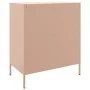 Steel sideboard in pink, 68x39x79 cm by , Sideboards - Ref: Foro24-842977, Price: 107,27 €, Discount: %