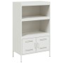Weißer Stahlschrank 68x39x113 cm von , Sideboards - Ref: Foro24-842975, Preis: 127,81 €, Rabatt: %