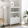 Weißer Stahlschrank 68x39x113 cm von , Sideboards - Ref: Foro24-842975, Preis: 127,81 €, Rabatt: %