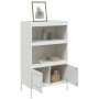 Weißer Stahlschrank 68x39x113 cm von , Sideboards - Ref: Foro24-842975, Preis: 127,81 €, Rabatt: %
