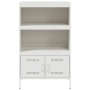 Weißer Stahlschrank 68x39x113 cm von , Sideboards - Ref: Foro24-842975, Preis: 127,81 €, Rabatt: %